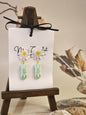 Vintage & Daisies Blossom Tile Micro-crochet Earrings - Simple & Unique