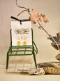 Handcrafted micro-crochet daisies paired with vintage Czech beads & crystals styled with 18K gold-plated findings & hooks